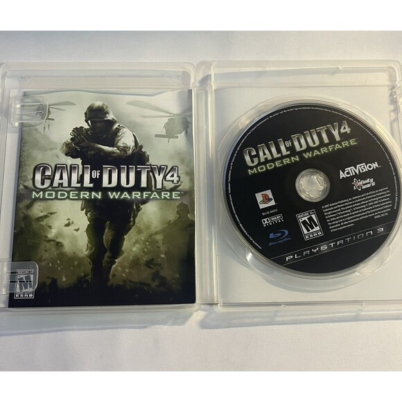 Call Of Duty 4 Modern Warfare PlayStation 3 Video Game PS3 Complete with Manual - Picture 4 of 9